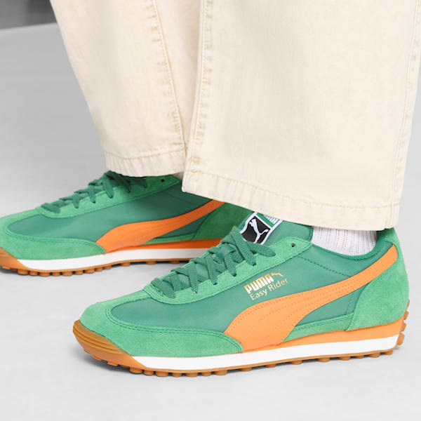 Easy Rider Vintage Sneakers, Archive Green-Rickie Orange, extralarge