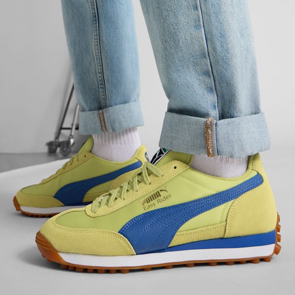 Easy Rider Vintage Sneakers, Sea Kelp-Vivid Blue, extralarge