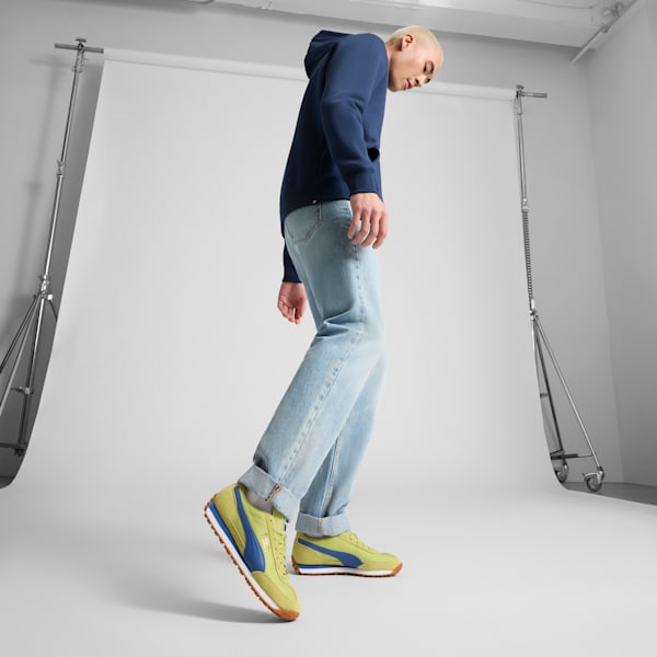 Sneakers rétro Easy Rider, Sea Kelp-Vivid Blue, extralarge