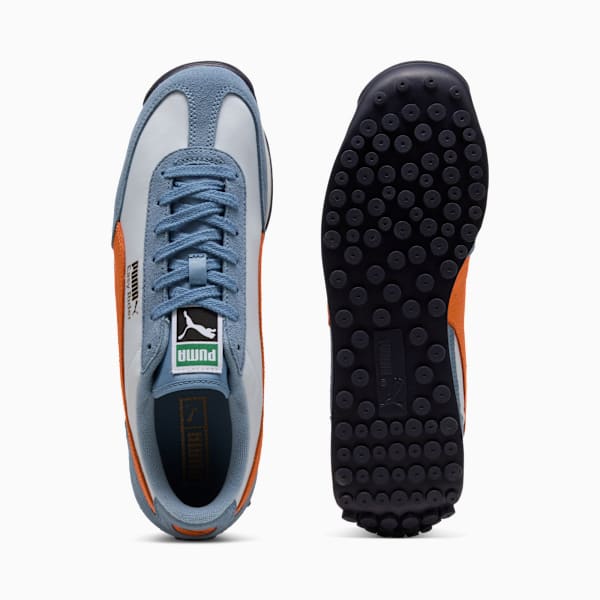 Sneakers rétro Easy Rider, Silver Mist-Rickie Orange, extralarge