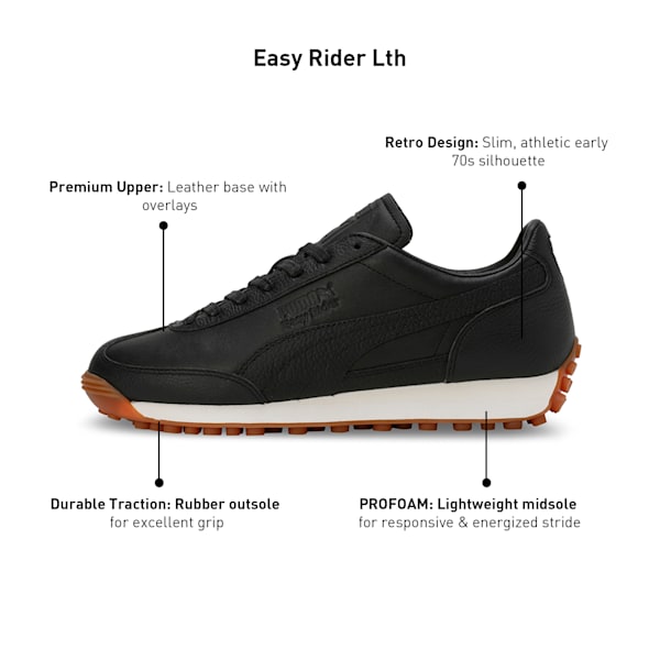 Easy Rider Leather Unisex Sneakers PUMA
