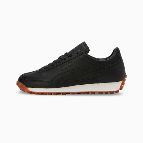 Easy Rider Leather Sneakers, PUMA Black-Frosted Ivory, extralarge-IND