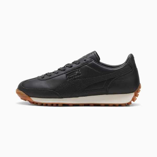 ユニセックス イージーライダー レザー スニーカー, PUMA Black-Frosted Ivory, extralarge-JPN