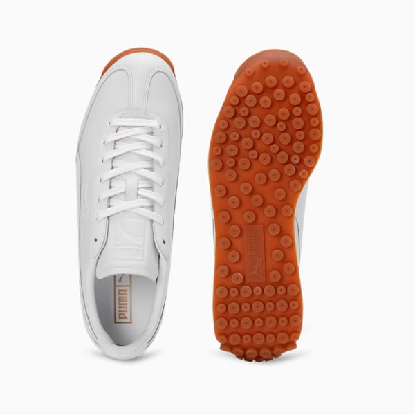 Easy Rider Leather Sneakers, PUMA White-Frosted Ivory, extralarge-IND
