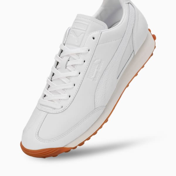 Easy Rider Leather Sneakers, PUMA White-Frosted Ivory, extralarge-IND