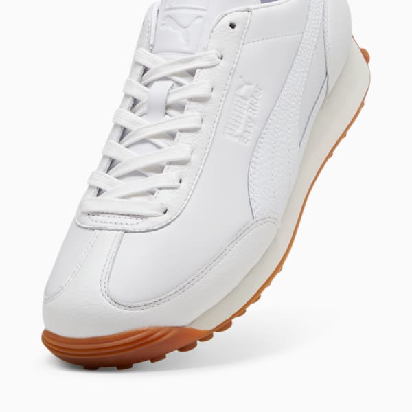 Easy Rider Leather Sneakers, PUMA White-Frosted Ivory, extralarge