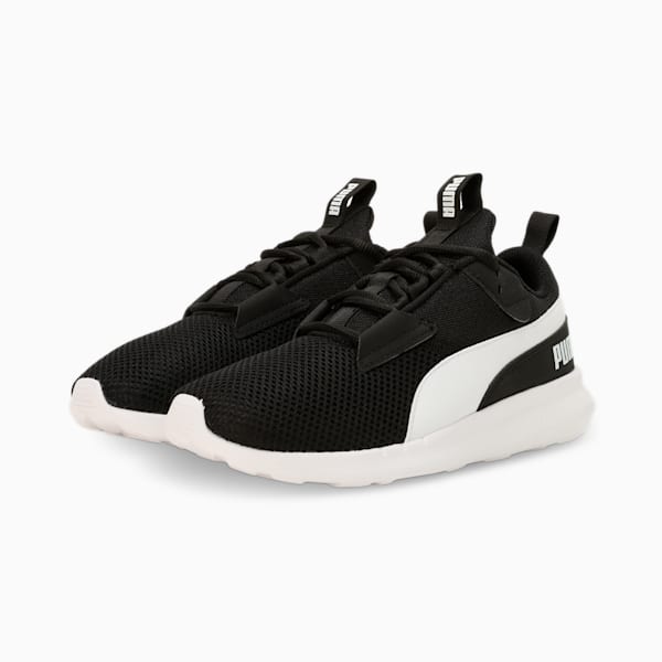 Player Youth Sneakers, Puma Black-Puma White, extralarge-IND