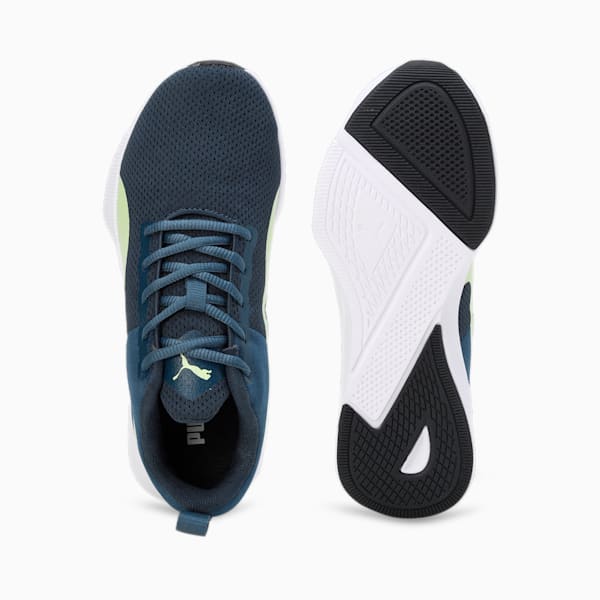 Coarse Youth Running Shoes, Dark Night-Lily Pad, extralarge-IND