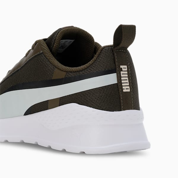 Flexrate Youth Sneakers, Deep Olive-Pristine-PUMA Black, extralarge-IND