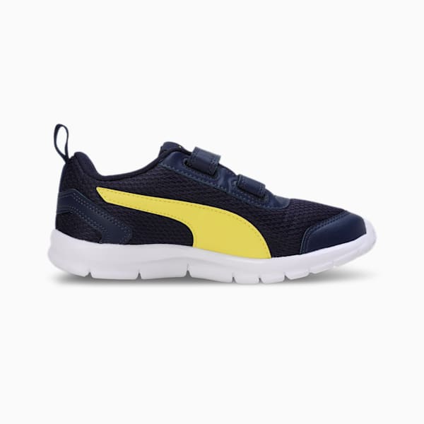 Racer V3 Kid's Shoes, Peacoat-Blazing Yellow, extralarge-IND