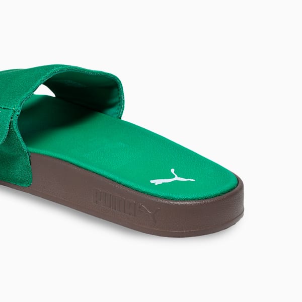 Leadcat 2.0 Palermo Foil Slides, Archive Green-PUMA White-Gum, extralarge-IND