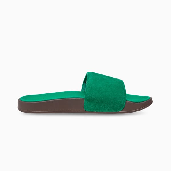 Leadcat 2.0 Palermo Foil Slides, Archive Green-PUMA White-Gum, extralarge-IND