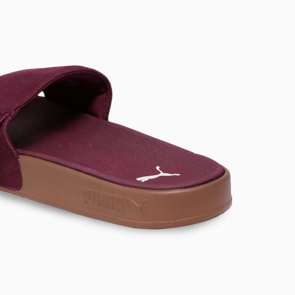 Leadcat 2.0 Palermo Foil Slides, Ruby Shimmer-Alpine Snow-Gum, extralarge-IND