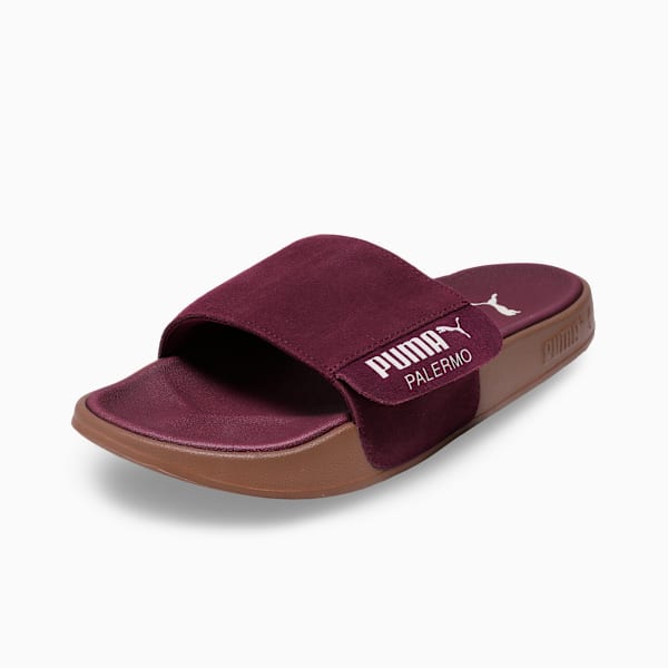 Leadcat 2.0 Palermo Foil Slides, Ruby Shimmer-Alpine Snow-Gum, extralarge-IND
