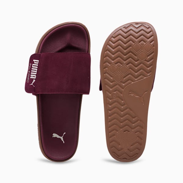 Leadcat 2.0 Palermo Foil Slides, Ruby Shimmer-Alpine Snow-Gum, extralarge-IND