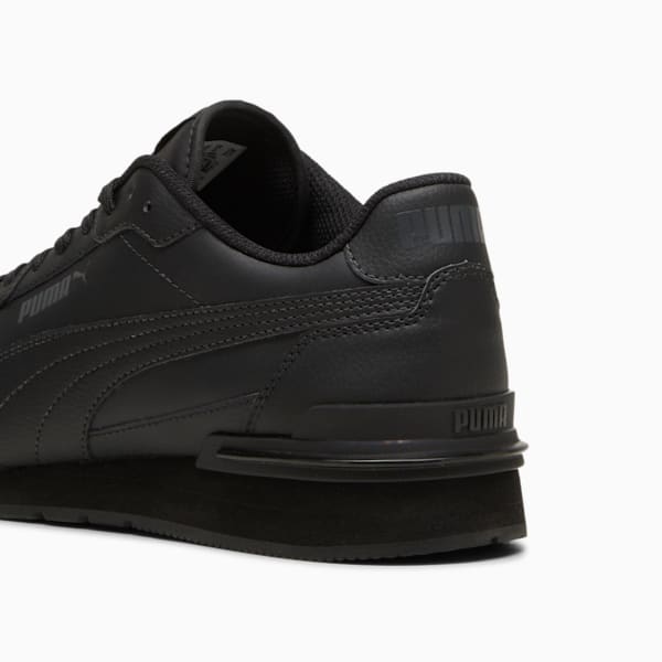 Sneakers ST Runner v4 Leather Homme, PUMA Black-Shadow Gray, extralarge