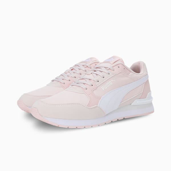 ST Runner v4 Nylon Sneakers, Island Pink-PUMA White-Feather Gray, extralarge-IND
