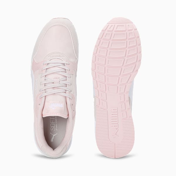 ST Runner v4 Nylon Sneakers, Island Pink-PUMA White-Feather Gray, extralarge-IND