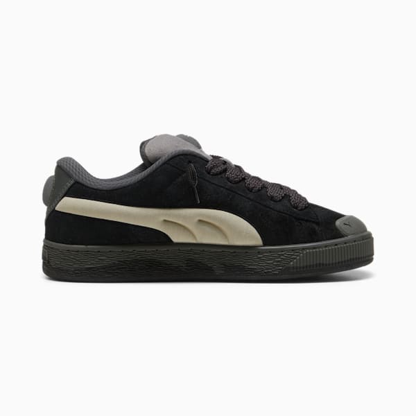 Sneakers Suede XL Crush Homme, PUMA Black-Shadow Gray-Pebble Gray, extralarge