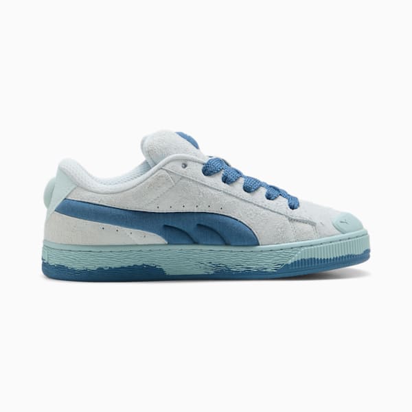 ユニセックス スウェード XL スクイーズ スニーカー, Dewdrop-Turquoise Surf-Blue Horizon, extralarge-JPN