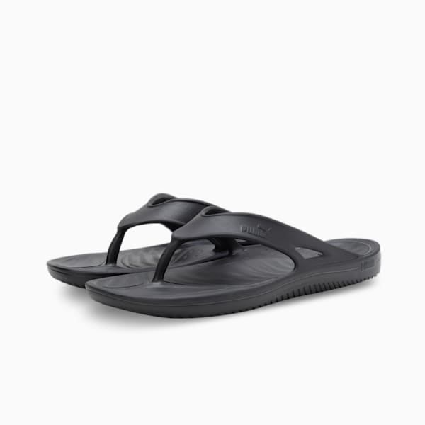 PUMA Flymo Injex Unisex Flip-Flops, PUMA Black, extralarge-IND