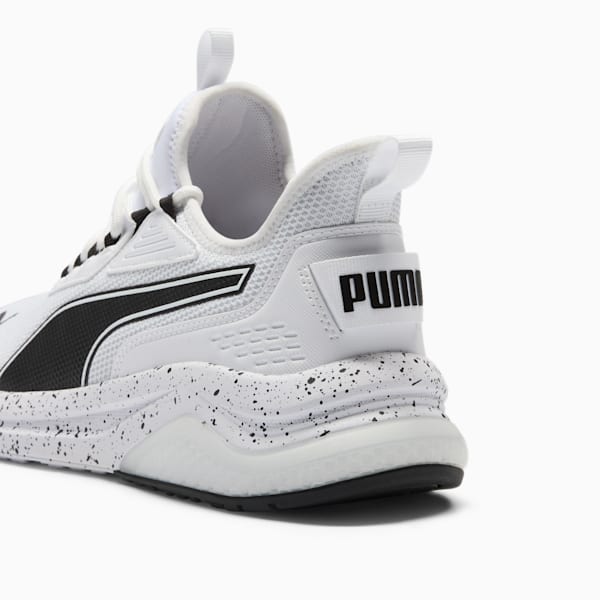 Tenis para hombre Speckle Amplifier, PUMA White-PUMA Black, extralarge