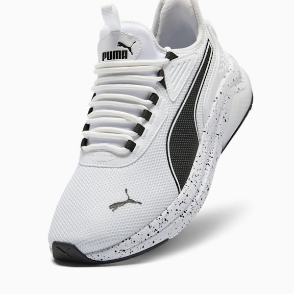 Tenis para hombre Speckle Amplifier, PUMA White-PUMA Black, extralarge