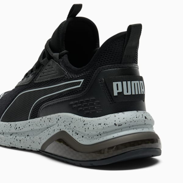 Amplifer Speckle Men's Sneakers, PUMA Black-Cool Mid Gray, extralarge