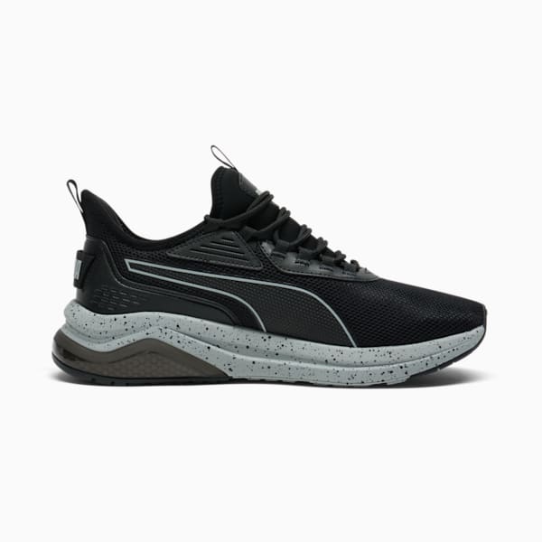 Amplifer Speckle Men's Sneakers, PUMA Black-Cool Mid Gray, extralarge