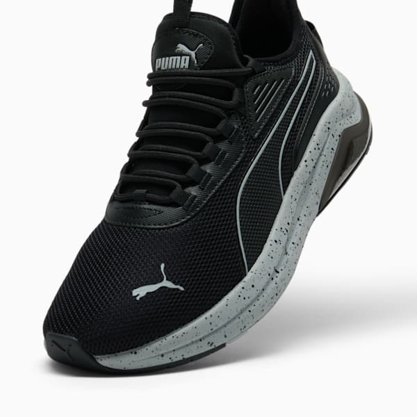 Amplifer Speckle Men's Sneakers, PUMA Black-Cool Mid Gray, extralarge