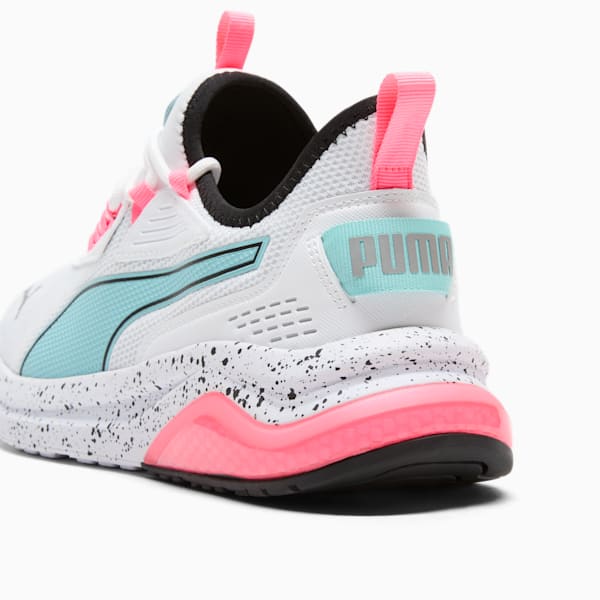 Tenis Amplifier Speckle para mujer, PUMA White-Safe Lake-PUMA Silver, extralarge