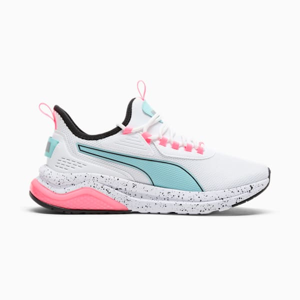 Tenis Amplifier Speckle para mujer, PUMA White-Safe Lake-PUMA Silver, extralarge