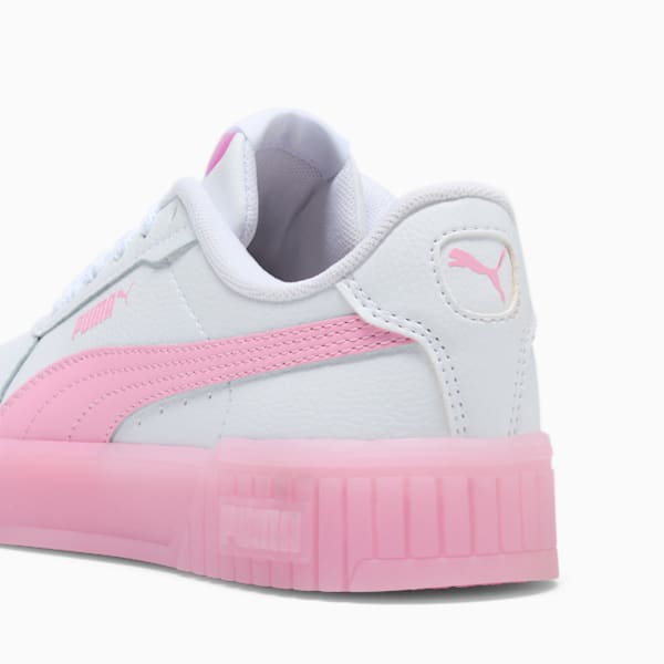 Tenis Carina 2.0 Jelly Bean para niños grandes, PUMA White-Pink Lilac, extralarge