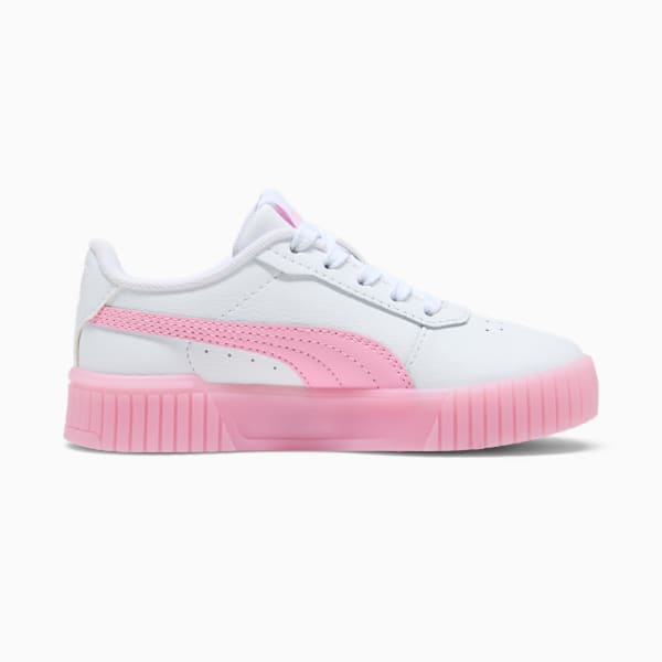 Carina 2.0 Jelly Bean Little Kids' Sneakers, PUMA White-Pink Lilac, extralarge