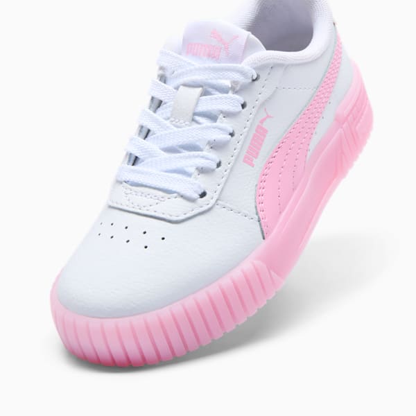 Carina 2.0 Jelly Bean Little Kids' Sneakers, PUMA White-Pink Lilac, extralarge