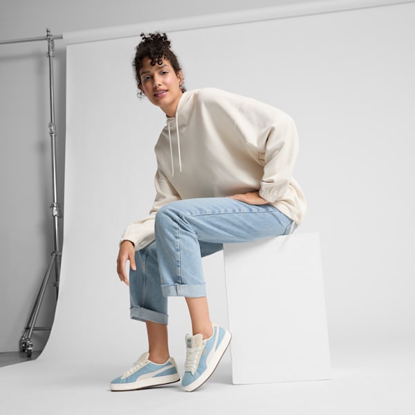 Tenis de mujer Suede XL Denim, Blue Horizon-Sugared Almond-Gum, extralarge