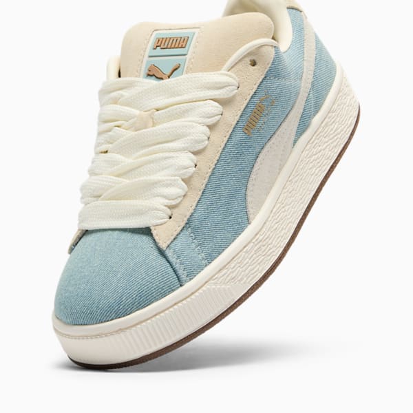 Tenis de mujer Suede XL Denim, Blue Horizon-Sugared Almond-Gum, extralarge