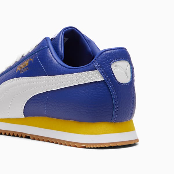 Roma 24 Standard Big Kids' Sneakers, Lapis Lazuli-Fresh Pear, extralarge