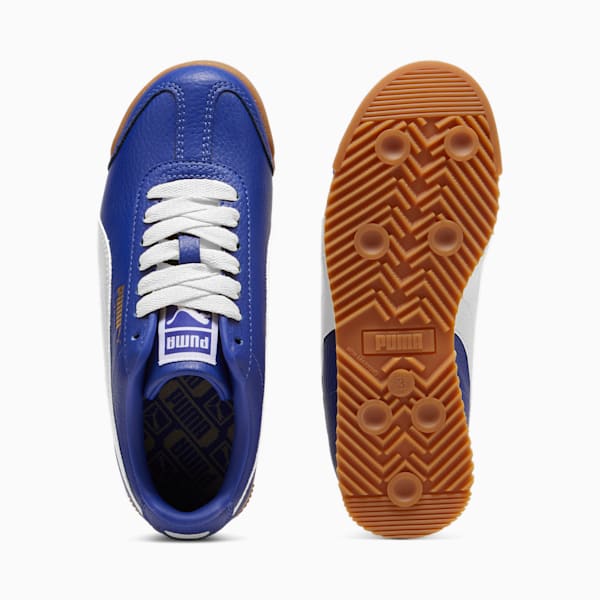 Roma 24 Standard Big Kids' Sneakers, Lapis Lazuli-Fresh Pear, extralarge