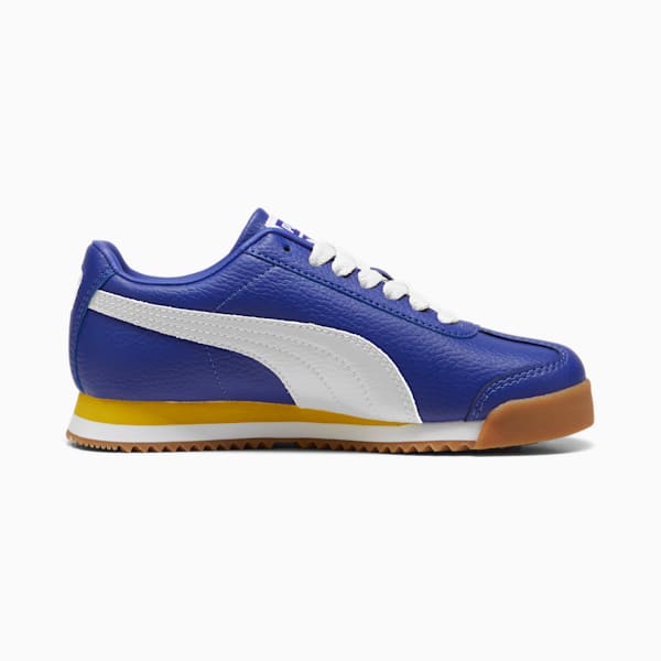 Roma 24 Standard Big Kids' Sneakers, Lapis Lazuli-Fresh Pear, extralarge