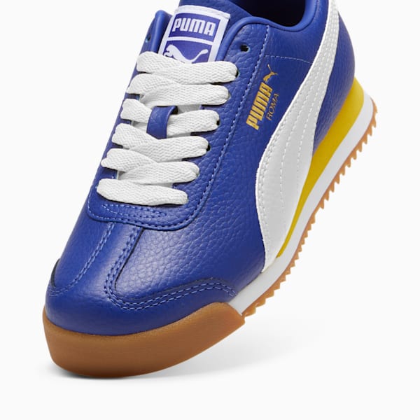 Roma 24 Standard Big Kids' Sneakers, Lapis Lazuli-Fresh Pear, extralarge