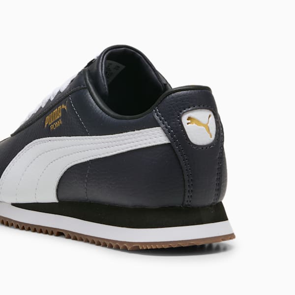 Tenis para niños grandes Roma 24 Standard, PUMA Navy-PUMA White, extralarge