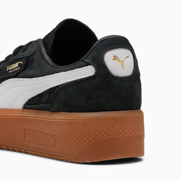ウィメンズ パレルモ エレヴァータ スニーカー, PUMA Black-Gum, extralarge-JPN