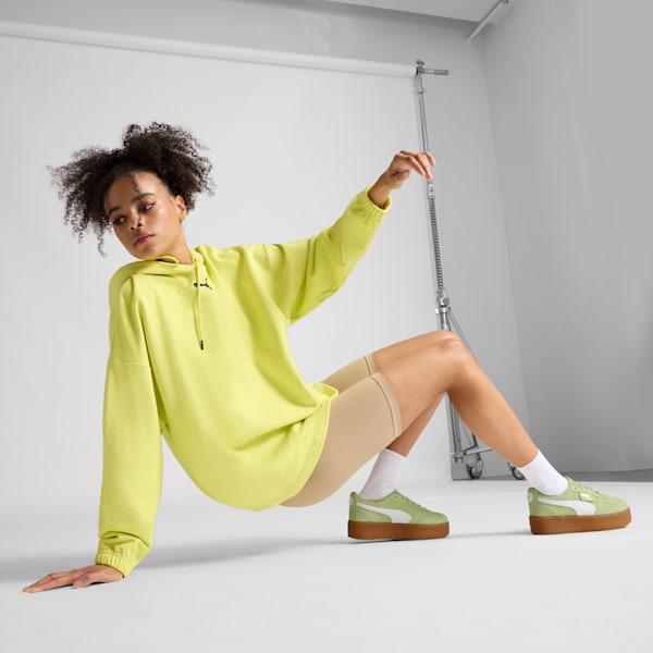Tenis para mujer Palermo Elevata, Pistachio Green-Gum, extralarge