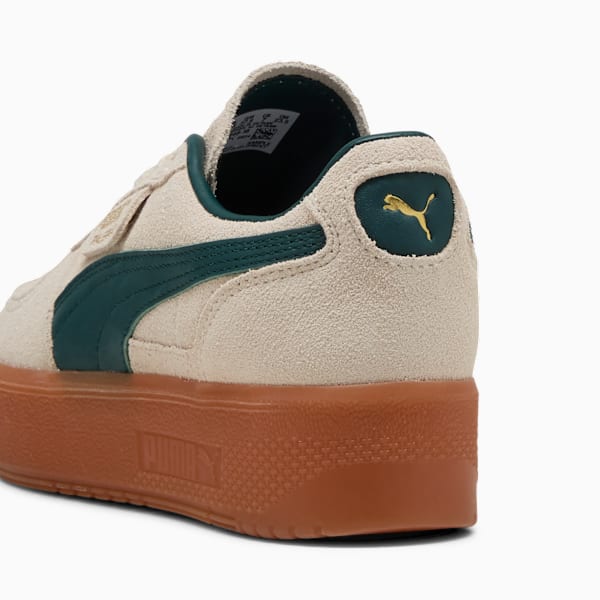 Tenis para mujer Palermo Elevata, Alpine Snow-Green Terrain, extralarge