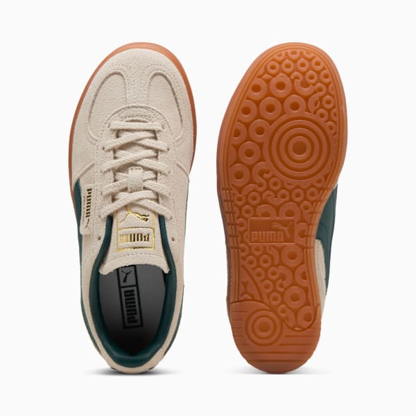 Tenis para mujer Palermo Elevata, Alpine Snow-Green Terrain, extralarge