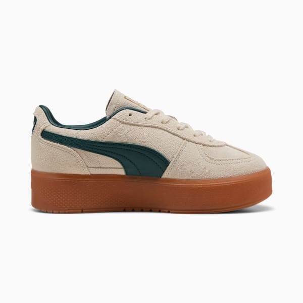 Palermo Elevata Women's Sneakers, Alpine Snow-Green Terrain, extralarge