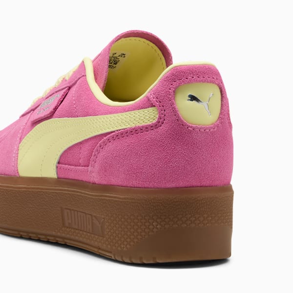 Tenis para mujer Palermo Elevata, Posie Pink-Gold Moon, extralarge