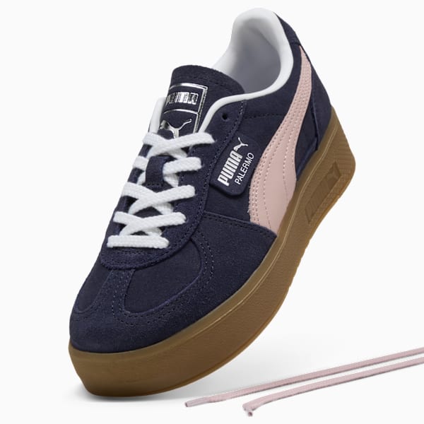 Tenis para mujer Palermo Elevata, New Navy-Mauve Mist, extralarge