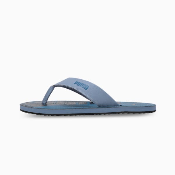 Ketava Graphic V5 Men's Flip-Flops, Deep Dive-Filtered Ash-PUMA Black, extralarge-IND